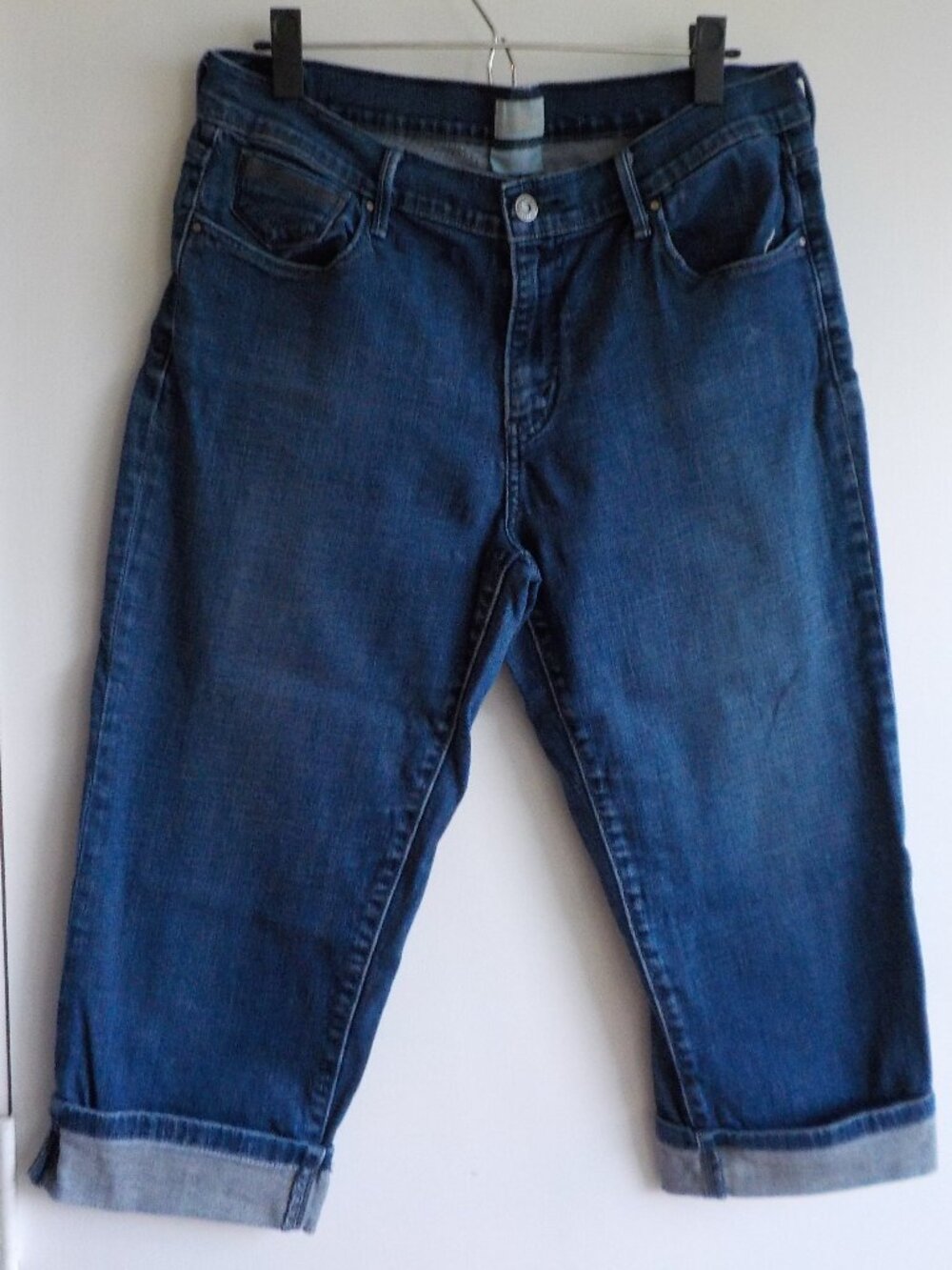 Levis Jean (515's) Denim Capris - Size 12 - Cuff Stretch Pockets